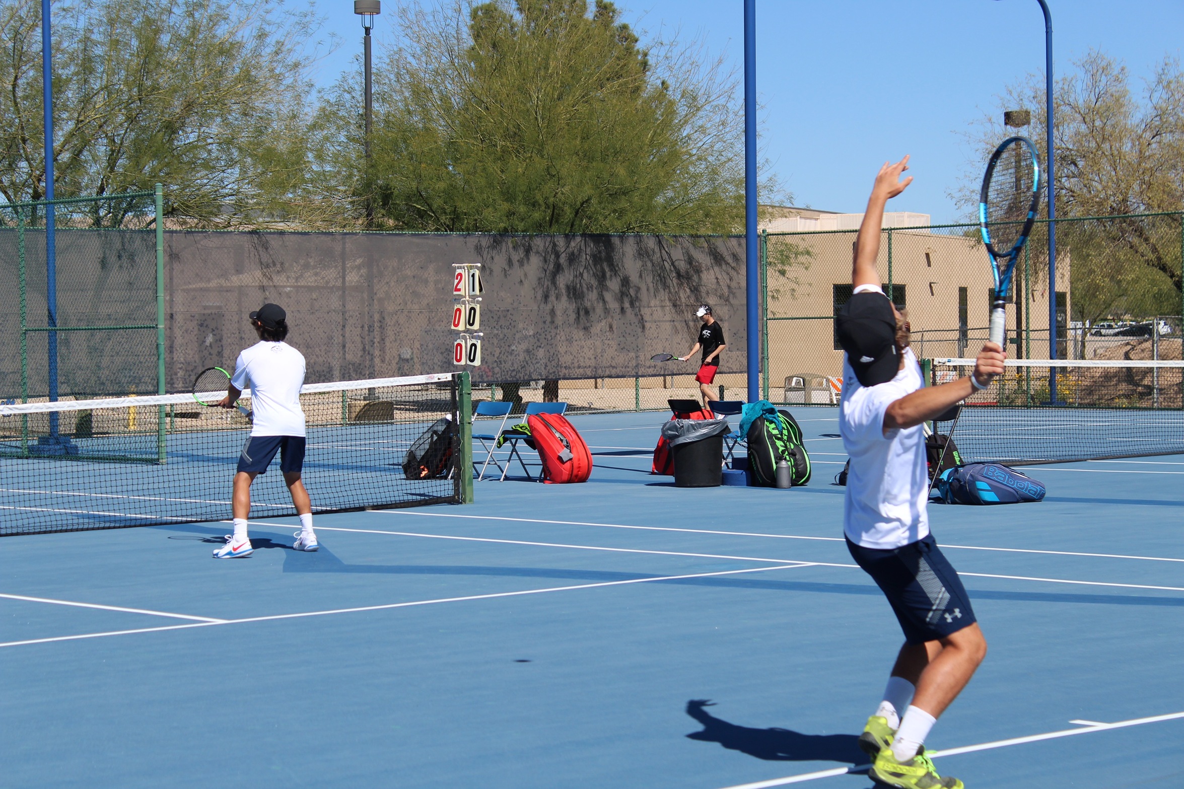 MEN'S TENNIS COMPETING AT NJCAA NATIONAL TOURNAMENT